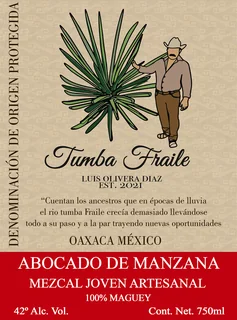 Etiqueta Frontal - Abocado de Manzana Mezcal
